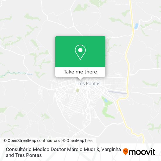 Mapa Consultório Médico Doutor Márcio Mudrik