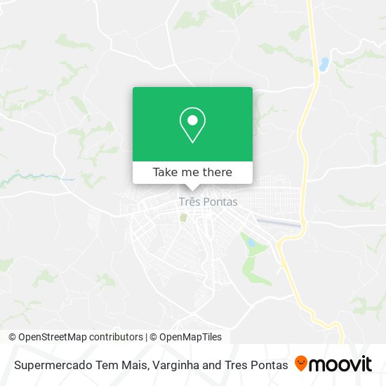 Mapa Supermercado Tem Mais