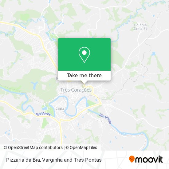 Pizzaria da Bia map