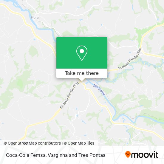 Coca-Cola Femsa map