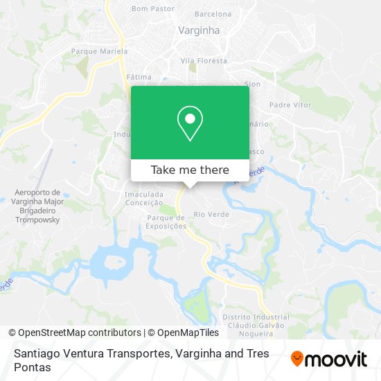 Santiago Ventura Transportes map