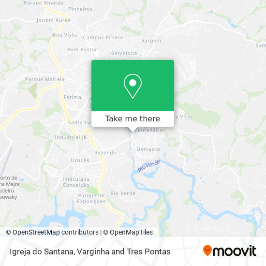 Igreja do Santana map