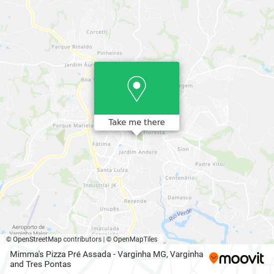 Mimma's Pizza Pré Assada - Varginha MG map
