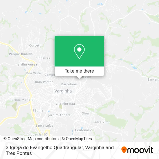3 Igreja do Evangelho Quadrangular map