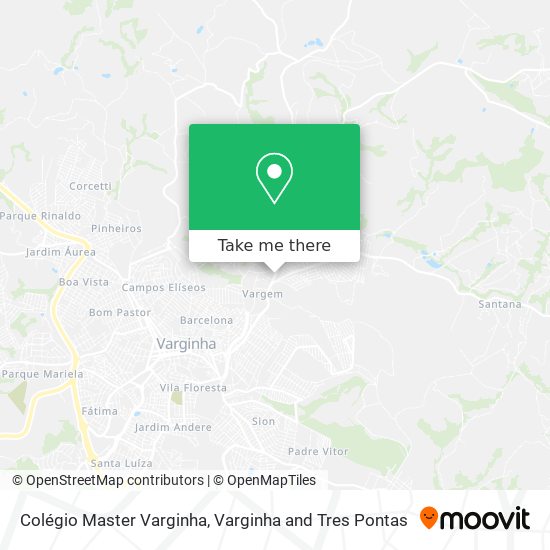 Colégio Master Varginha map
