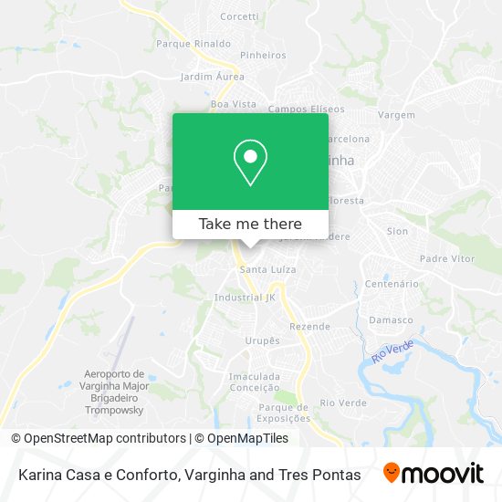Karina Casa e Conforto map