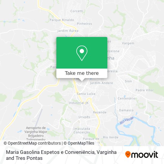 Maria Gasolina Espetos e Conveniência map
