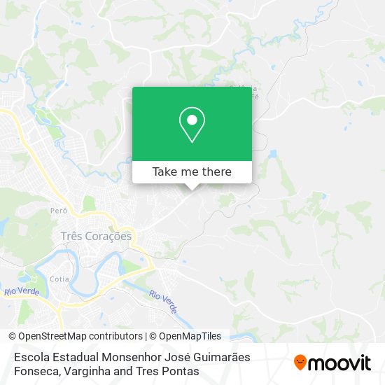 Escola Estadual Monsenhor José Guimarães Fonseca map