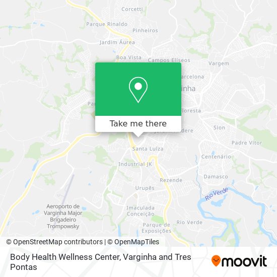 Body Health Wellness Center map