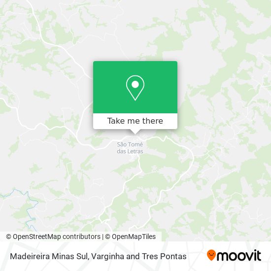 Madeireira Minas Sul map