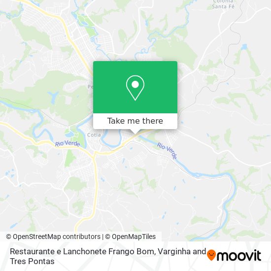 Restaurante e Lanchonete Frango Bom map