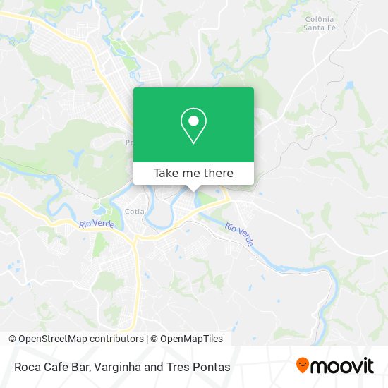 Roca Cafe Bar map