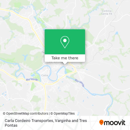 Carla Cordeiro Transportes map
