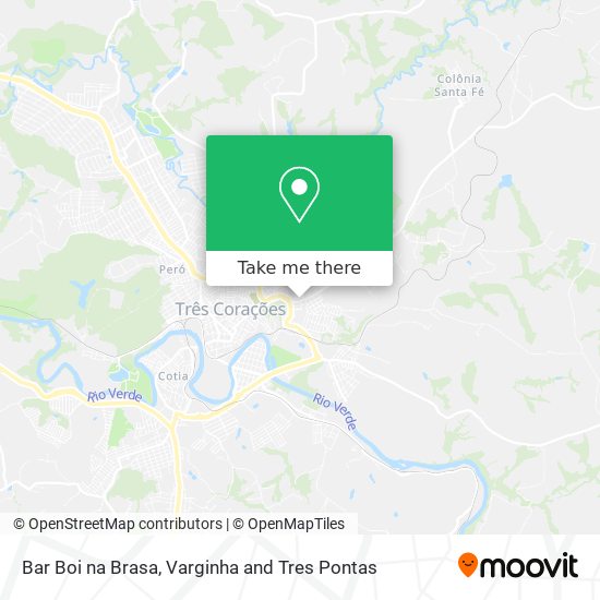 Mapa Bar Boi na Brasa