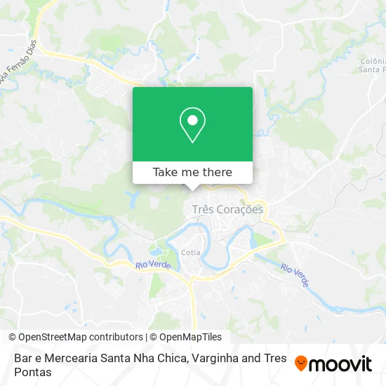 Bar e Mercearia Santa Nha Chica map