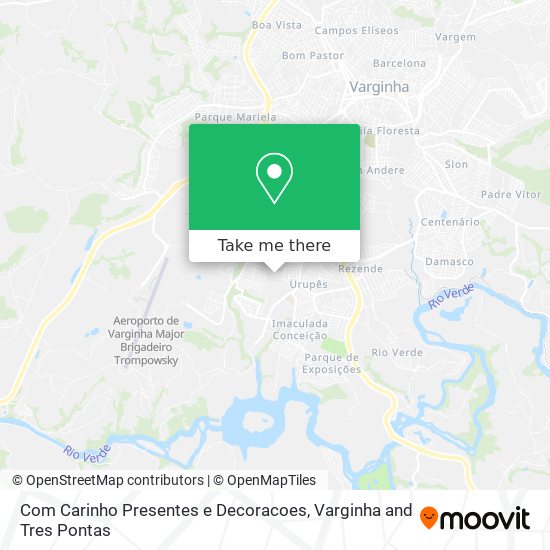 Com Carinho Presentes e Decoracoes map