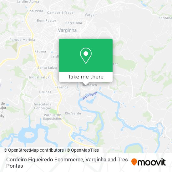 Cordeiro Figueiredo Ecommerce map