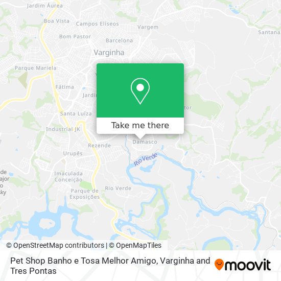 Pet Shop Banho e Tosa Melhor Amigo map