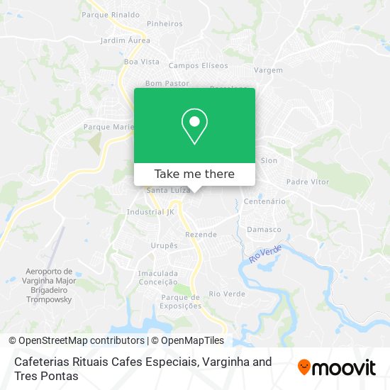 Cafeterias Rituais Cafes Especiais map