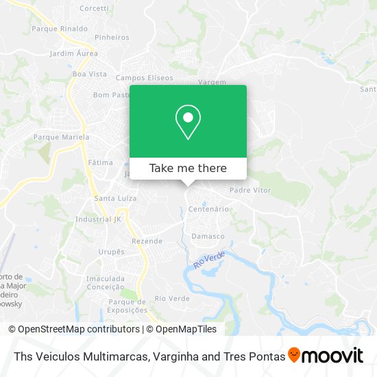 Ths Veiculos Multimarcas map