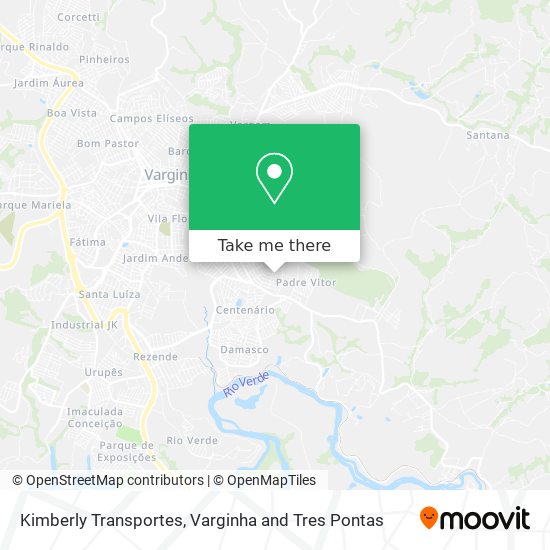 Mapa Kimberly Transportes