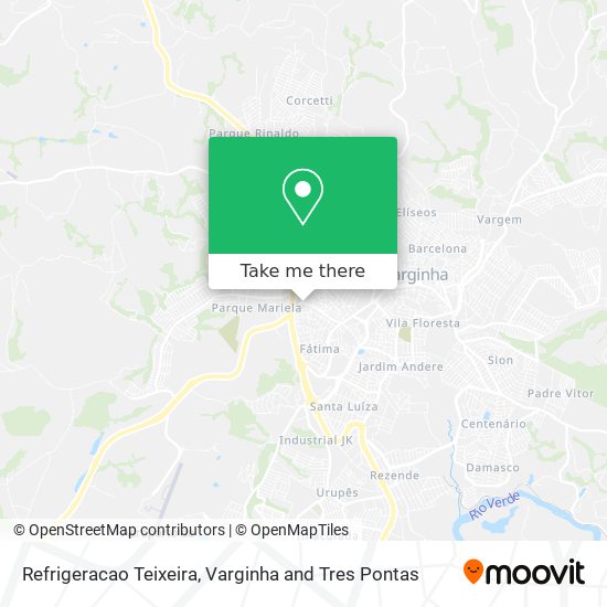 Refrigeracao Teixeira map