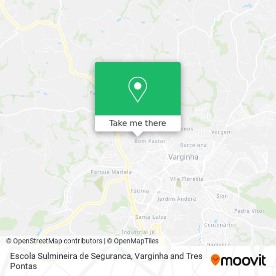 Escola Sulmineira de Seguranca map