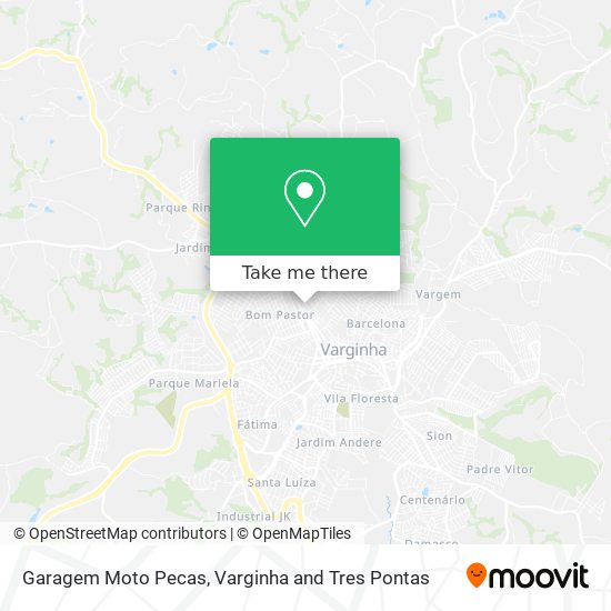 Mapa Garagem Moto Pecas