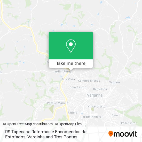 RS Tapecaria Reformas e Encomendas de Estofados map