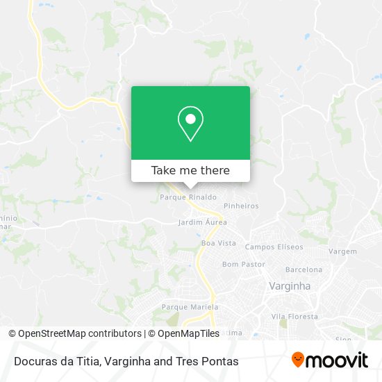 Mapa Docuras da Titia