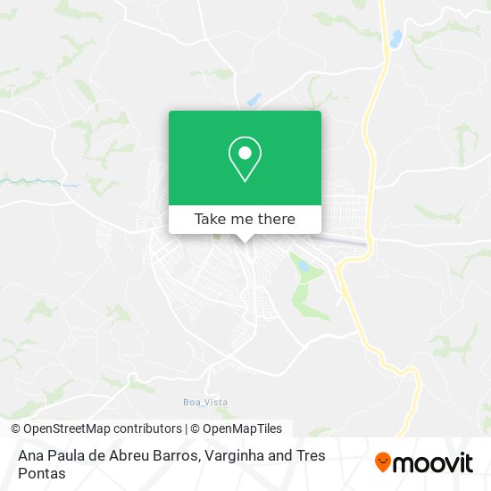 Ana Paula de Abreu Barros map