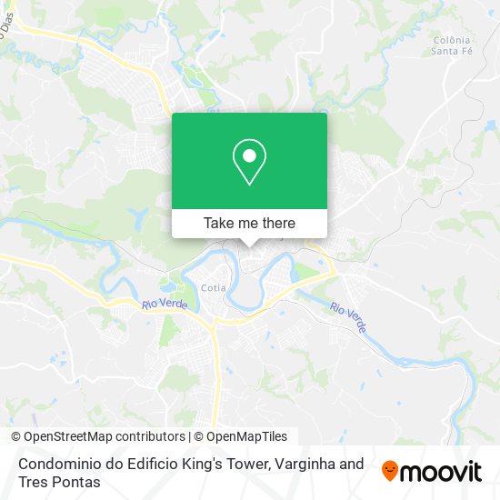 Condominio do Edificio King's Tower map