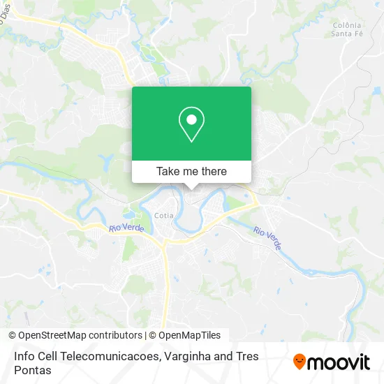 Info Cell Telecomunicacoes map
