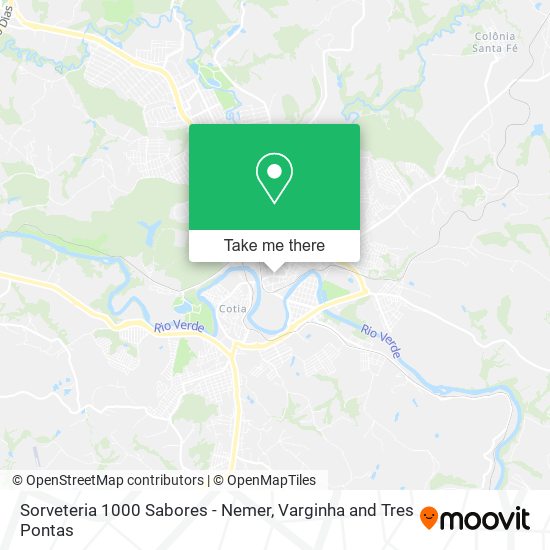 Sorveteria 1000 Sabores - Nemer map