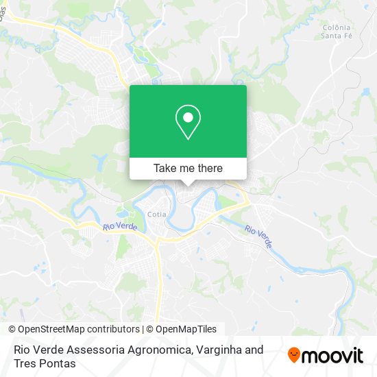 Rio Verde Assessoria Agronomica map