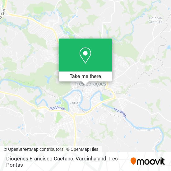 Diógenes Francisco Caetano map