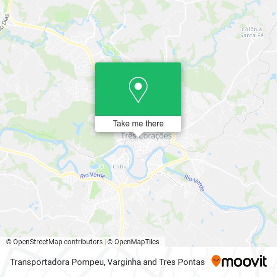 Transportadora Pompeu map