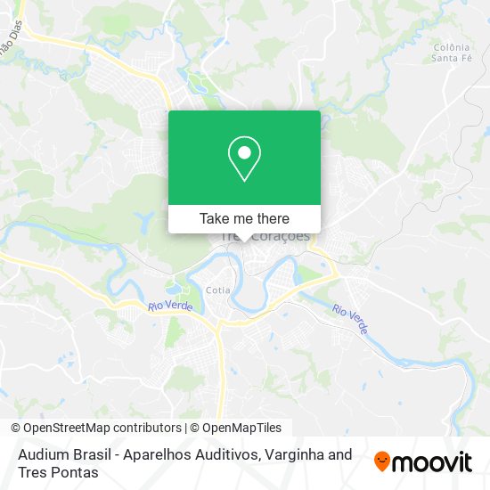 Audium Brasil - Aparelhos Auditivos map