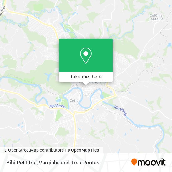 Mapa Bibi Pet Ltda