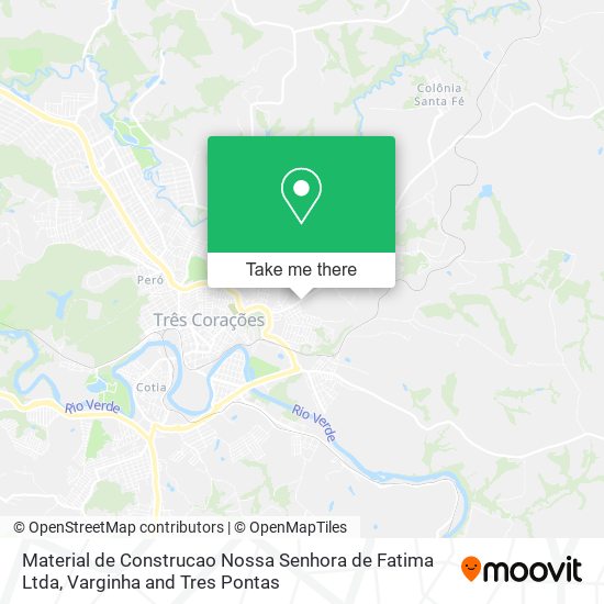 Material de Construcao Nossa Senhora de Fatima Ltda map