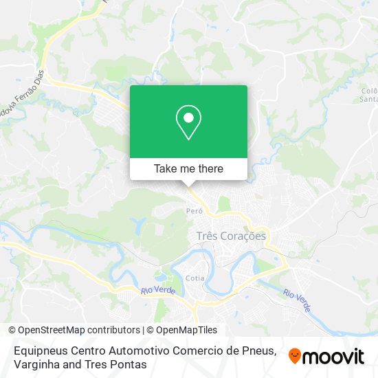 Equipneus Centro Automotivo Comercio de Pneus map