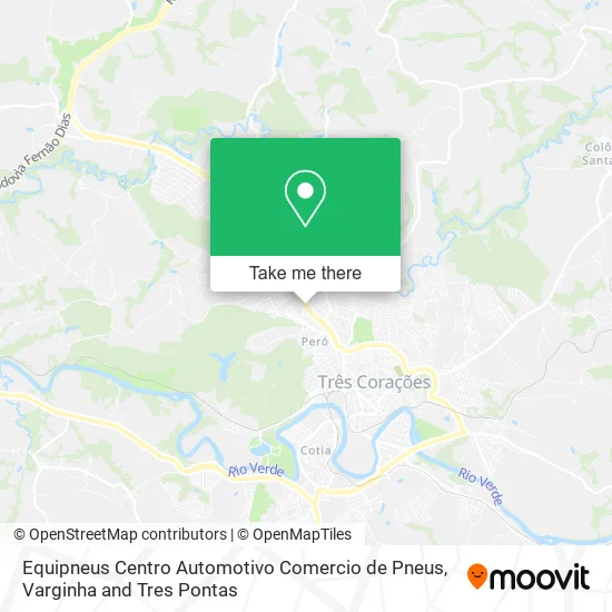 Equipneus Centro Automotivo Comercio de Pneus map