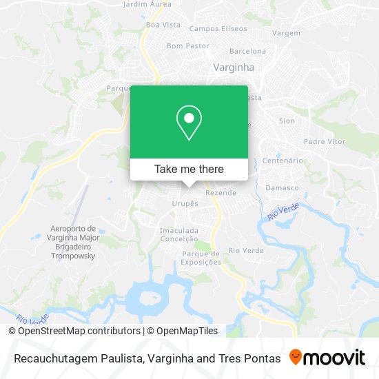 Recauchutagem Paulista map