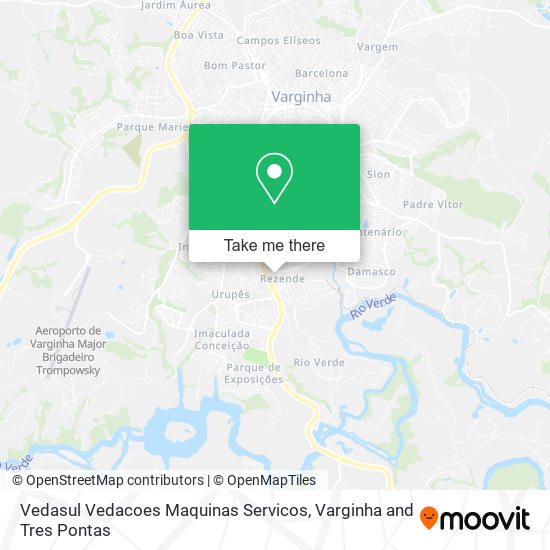 Vedasul Vedacoes Maquinas Servicos map