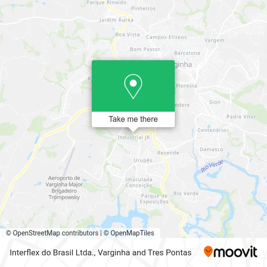 Interflex do Brasil Ltda. map