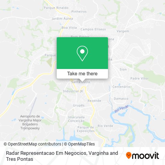 Radar Representacao Em Negocios map