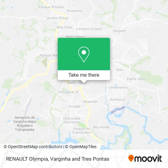 RENAULT Olympia map