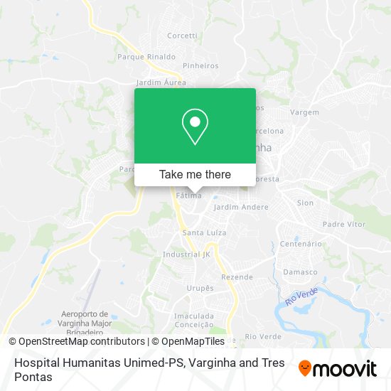 Hospital Humanitas Unimed-PS map