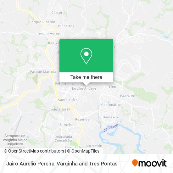 Jairo Aurélio Pereira map