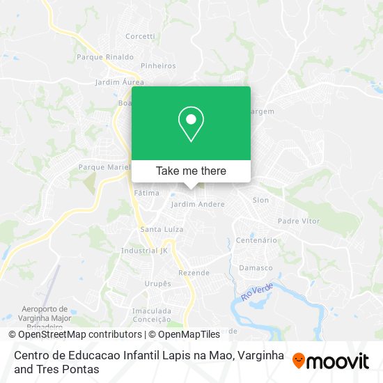 Centro de Educacao Infantil Lapis na Mao map